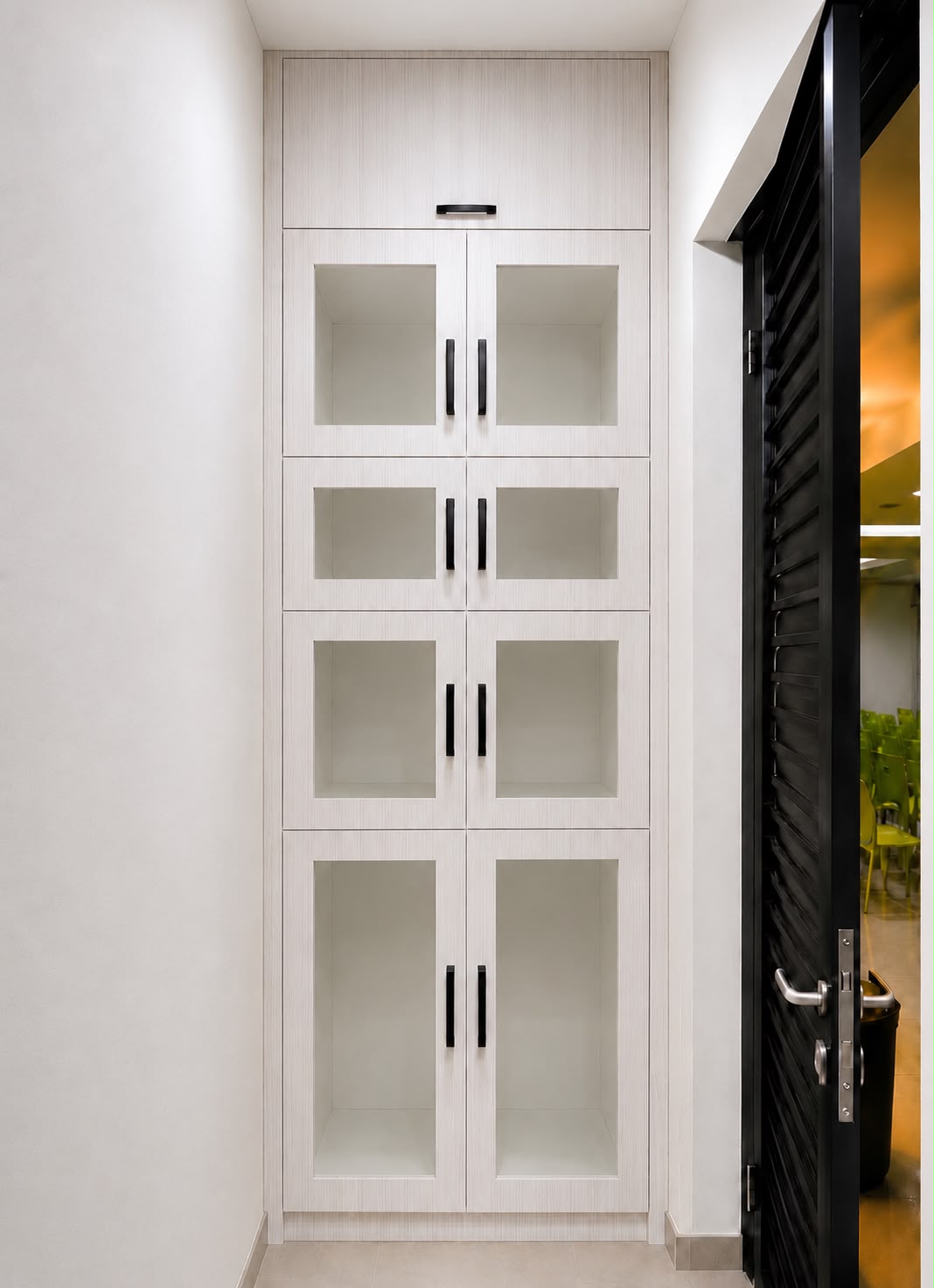 Full Height Glass Display Cabinet